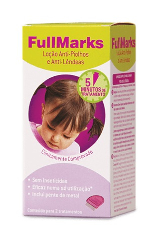 Loção Fullmarks para Piolhos e Lêndeas - 100ml