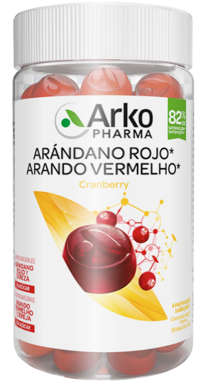 Arkogummies Arándano Rojo (60 Gominolas)