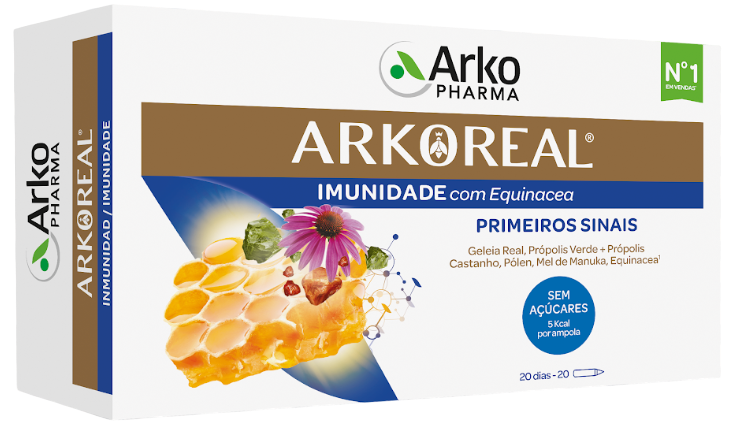 Arkoreal Geleia Real Imunidade (20 Ampolas)