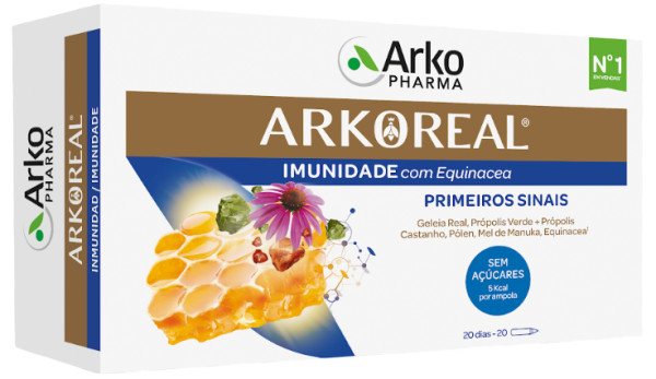 Arkoreal Geleia Real Imunidade (20 Ampolas)
