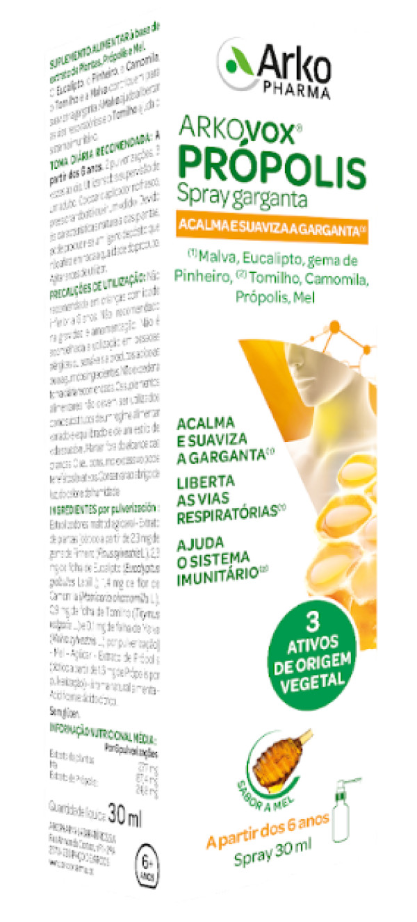 Arkopharma Spray de Propóleo para Garganta 30ml