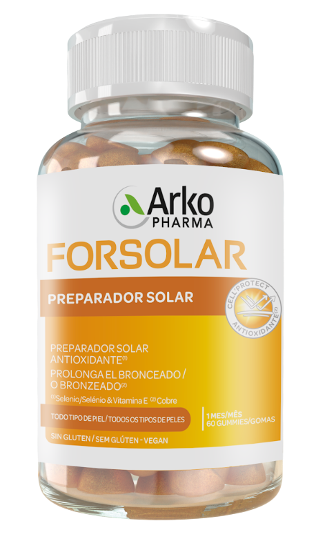 Arkopharma Forsolar Preparador Solar (60 Gomas)