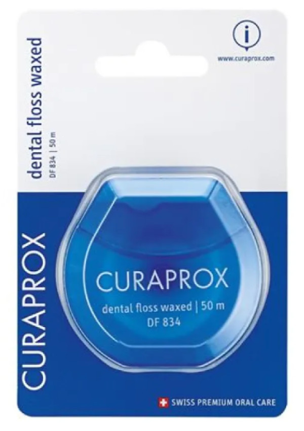 Curaprox Fio Dentário Encerad DF 834 50m