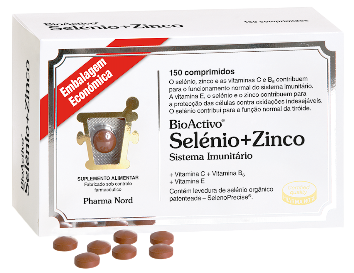 BioActivo Selenio + Zinc (150 Comprimidos)