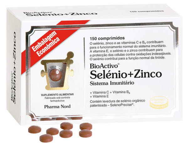 BioActivo Selénio + Zinco (150 Comprimidos)