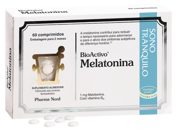 BioActivo Melatonina (60 Comprimidos)
