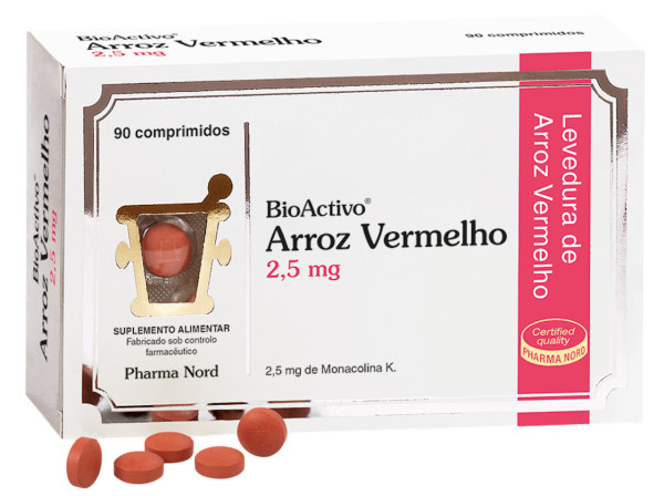 BioActivo Arroz Vermelho 2,5mg (90 comprimidos)