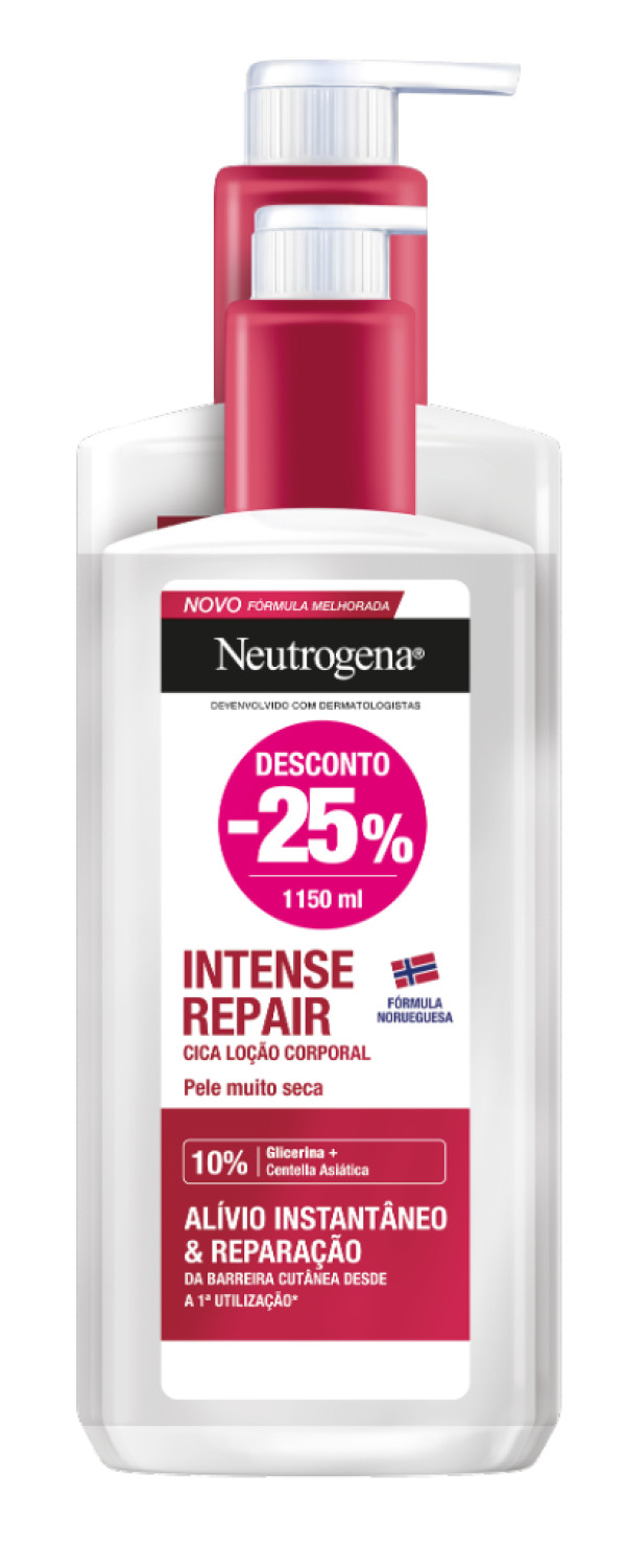 Neutrogena Loción Reparación Intensa 750ml+400ml (Pack Promocional)