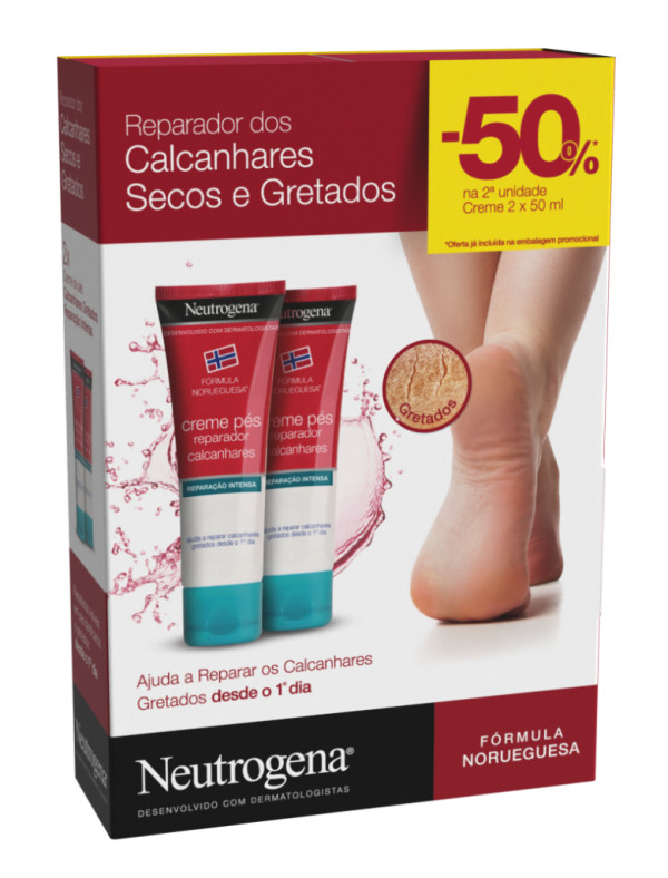 Neutrogena Crema Pies Talones Agrietados 2x50ml