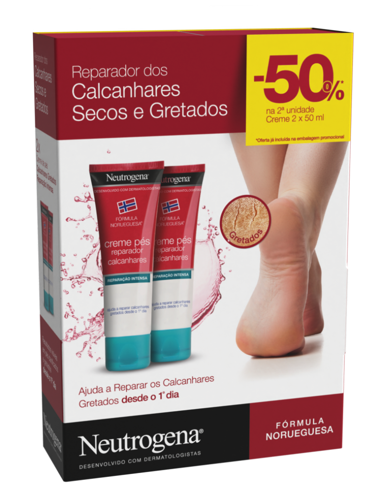 Neutrogena Creme Pés Calcanhares Gretados 2x50ml