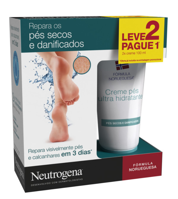 Neutrogena Crema Pies Ultra Hidratante 2x100ml