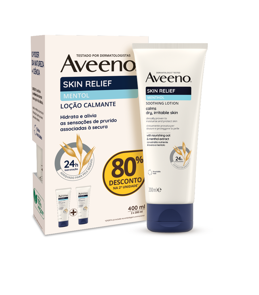 Aveeno Crema Calmante Skin Relief 2x200ml