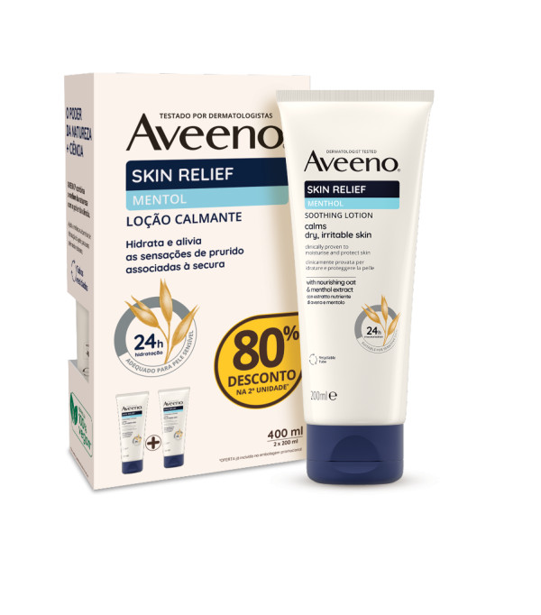 Aveeno Crema Calmante Skin Relief 2x200ml