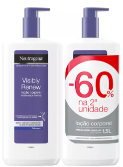 Neutrogena Visibly Renew Loção Corporal 2x750ml