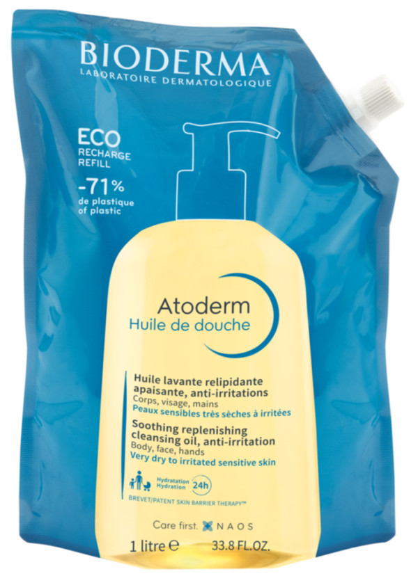 Bioderma Atoderm Aceite de Ducha Recambio 1000mL