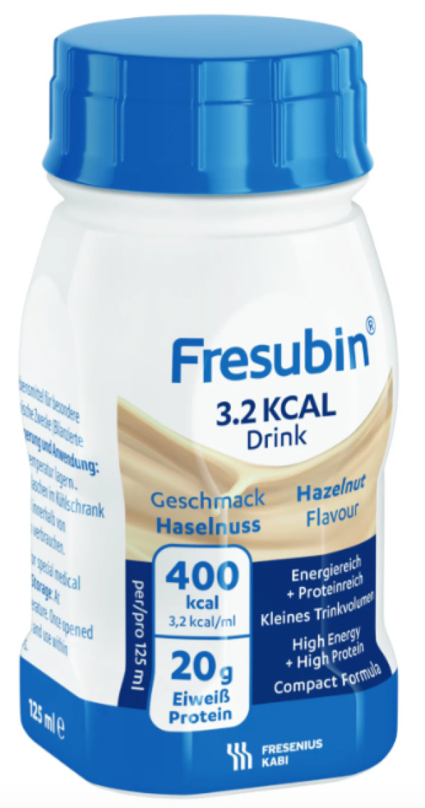 Fresubin 3.2kcal Bebida Avellana 4x125ml
