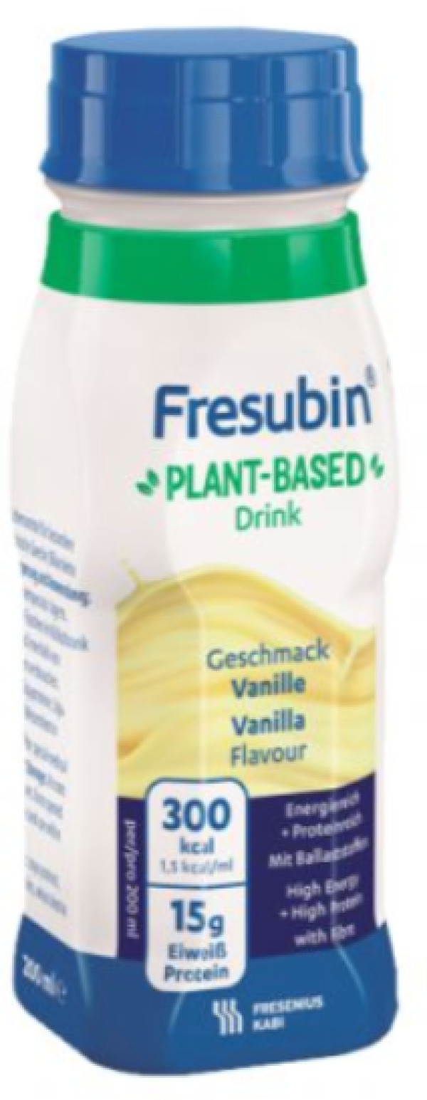 Fresubin Bebida Vegetal Sabor Vainilla 4x200ml
