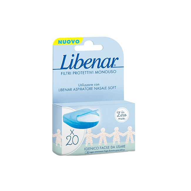 Libenar Baby Recarga Aspirador Nasal Filtro Descartável (x20 unidades)
