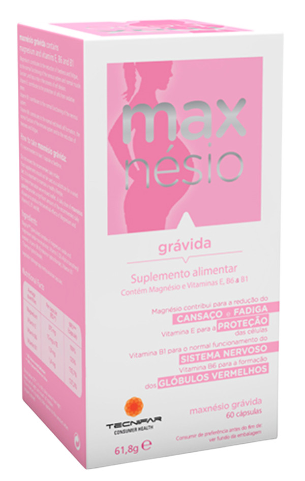 Maxnésio Grávida (60 Cápsulas)