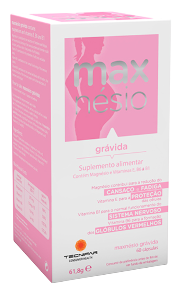 Maxnésio Grávida (60 Cápsulas)