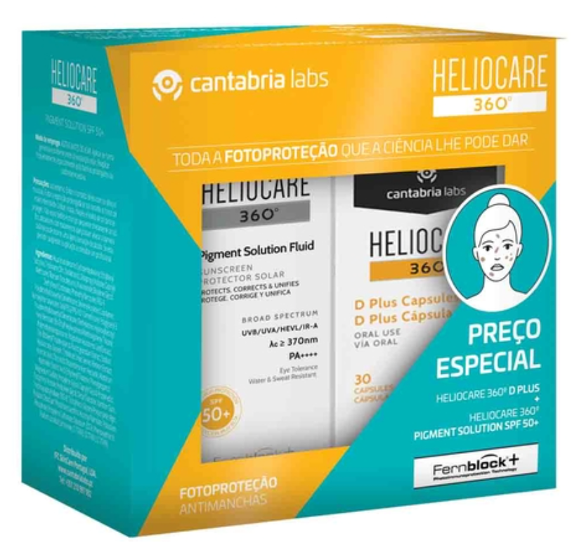 Heliocare 360° Fotoproteção Anti-Manchas (Preço Especial)