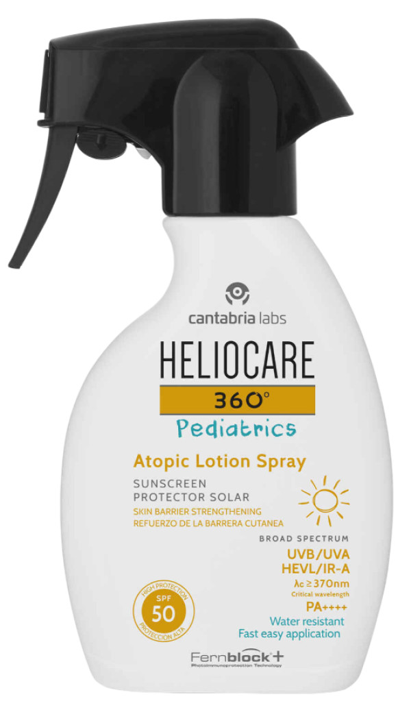 Heliocare 360º Pediátrico Loción Spray Atópico SPF50+ 250ml