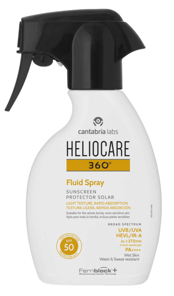 Heliocare 360º Fluid Spray SPF50 250ml