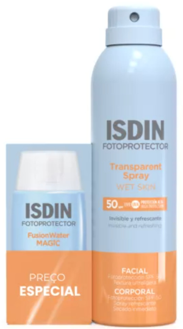 ISDIN Agua Fusion Magic + Spray Transparente (Precio Especial)