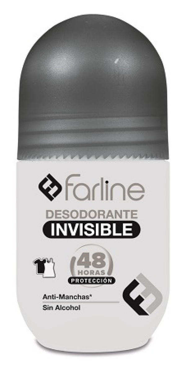 Farline Desodorizante Invisível 48H Roll-On 50ml