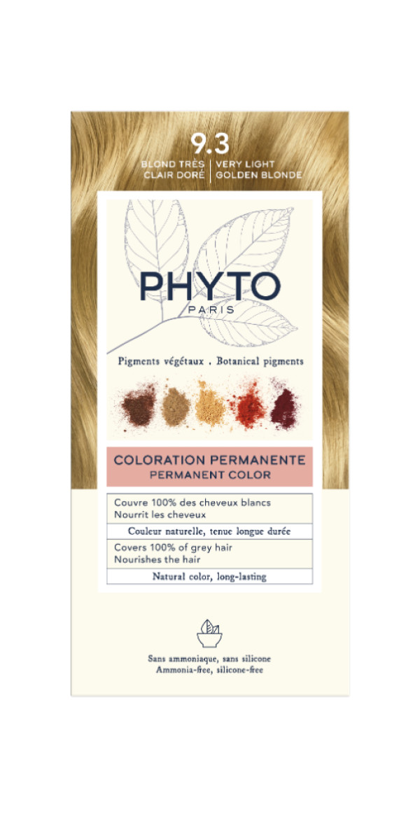 Phytocolor Kit 9.3  Louro Muito Claro Dourado