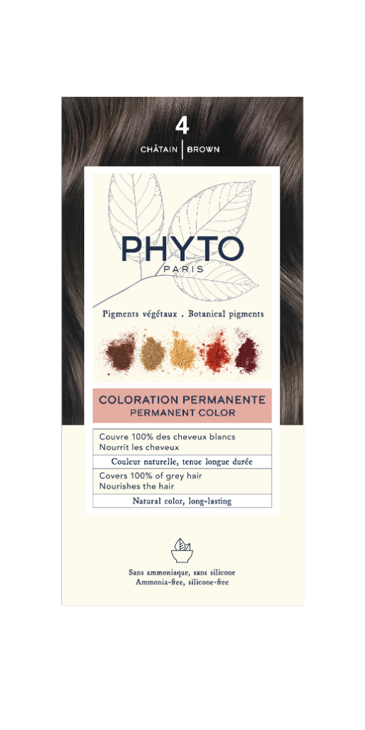 Kit PhytoColor 4 Castaño Radiante