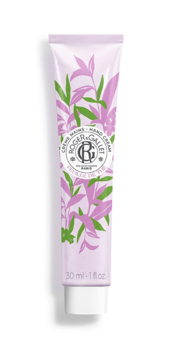Roger & Gallet Feuille De The creme mãos unhas 30ml