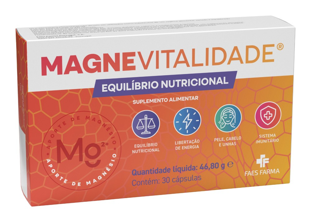 Magnevitalidade Cápsulas (x30 unidades)