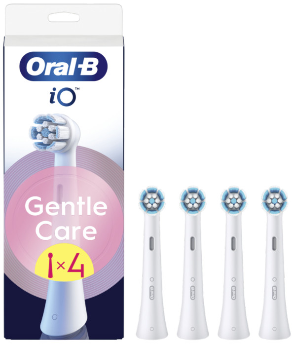 Oral-B iO Cuidado Suave Recambio Blanco x4