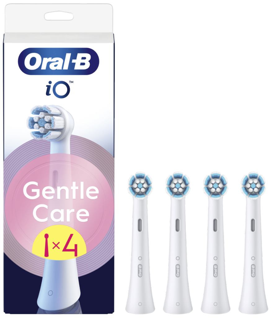Oral-B iO Cuidado Suave Recambio Blanco x4