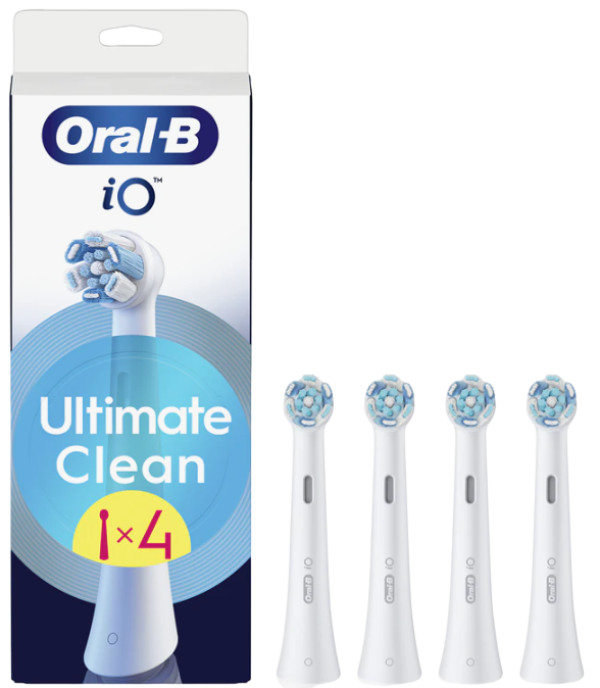 Oral-B iO Ultimate Clean Recambio Blanco x4