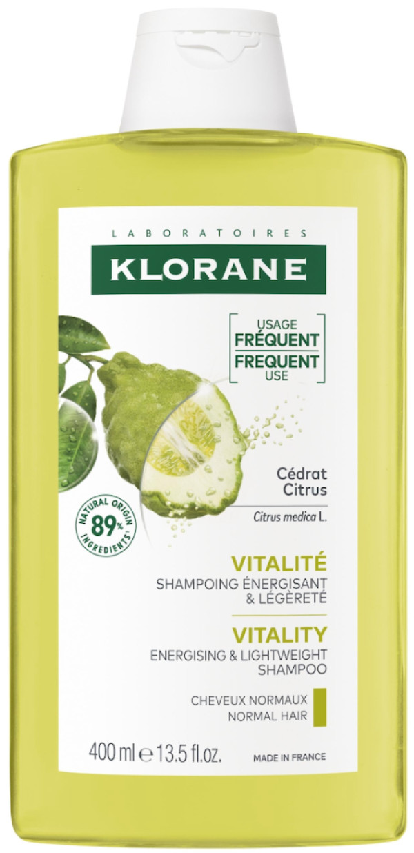 Champú de Klorane de 400 ml de cidra