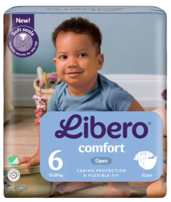 Libero Comfort Talla 6 (13 - 20 kg) x 22 pañales