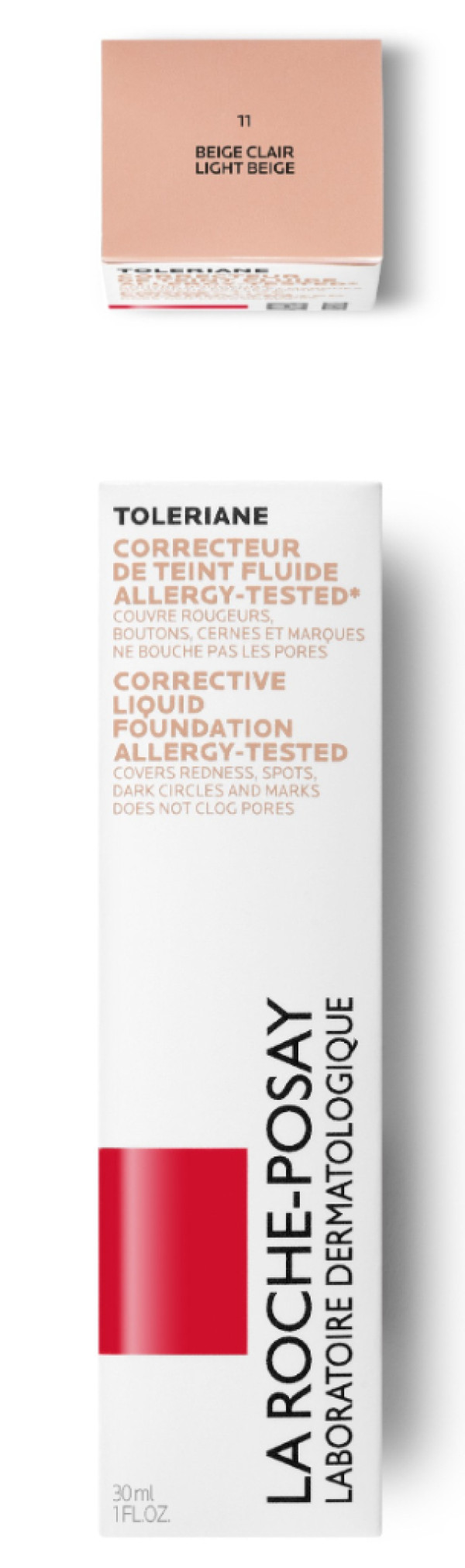 La Roche Posay Toleriane Base de Cobertura Total SPF 25 Tom 11 30ml