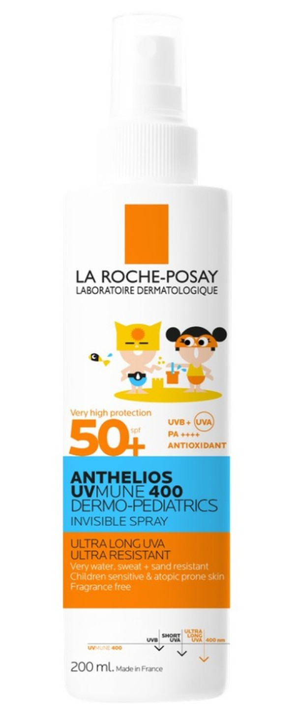 La Roche-Posay Anthelios UVMUNE400 Spray Dermo-Pediátrico SPF50+ 200ml