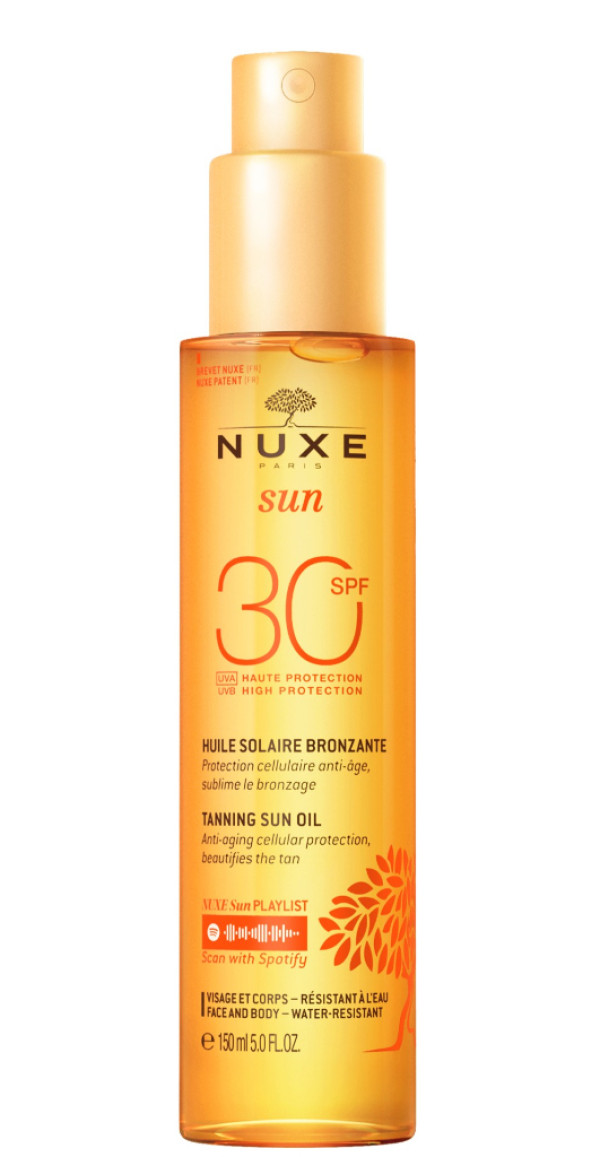 Nuxe Sun Aceite Bronceador Spf30 150ml