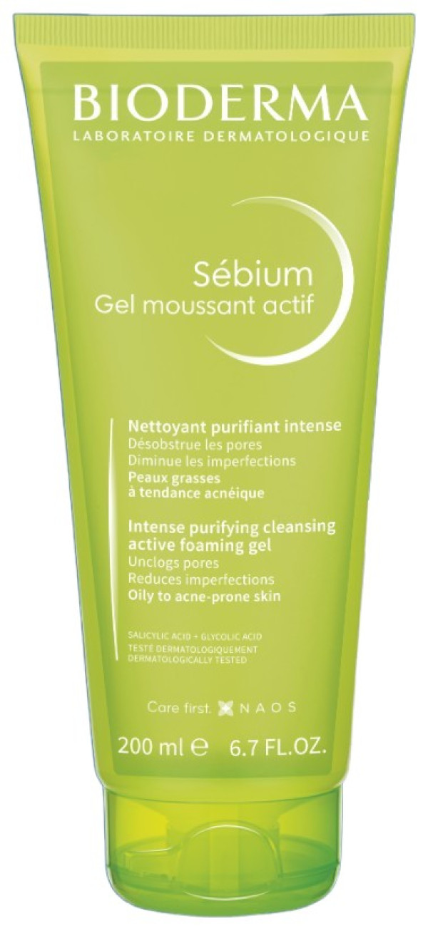 Bioderma Sébium Gel Moussant Actif 200ml