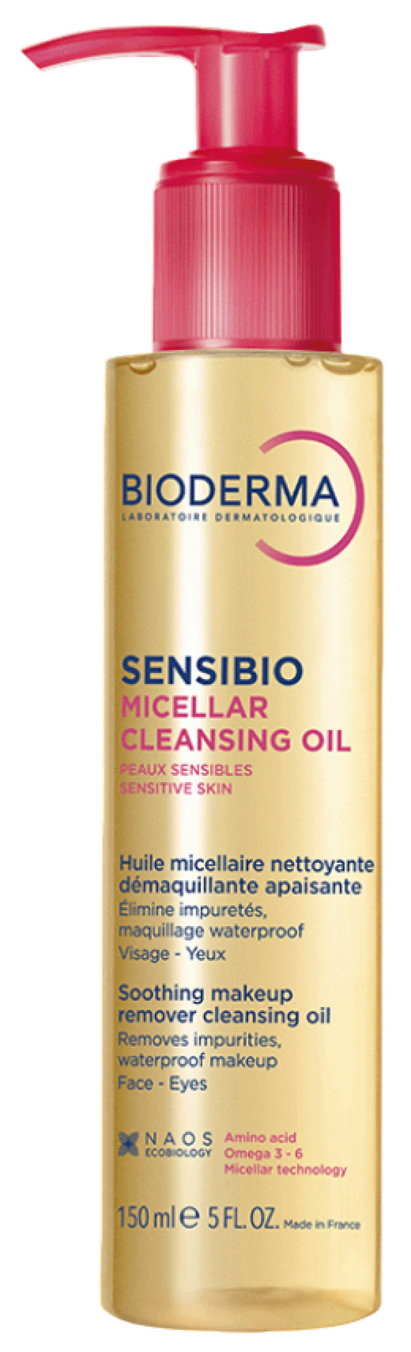 Bioderma Sensibio Aceite Limpiador Micelar 150ml