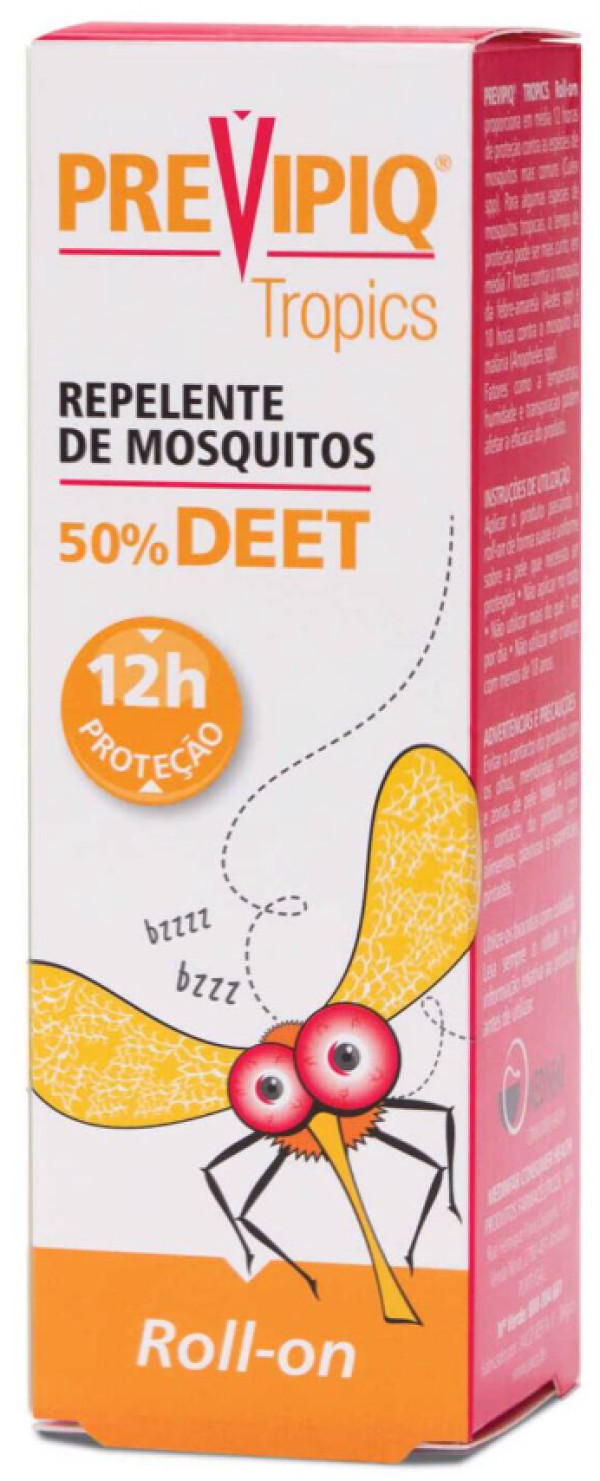 Previpiq Tropics 50% DEET Roll-On 50ml