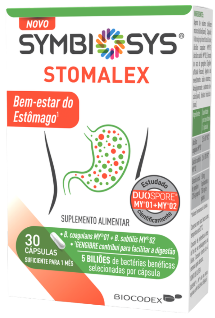 Symbiosys Estomalex (30 Cápsulas)