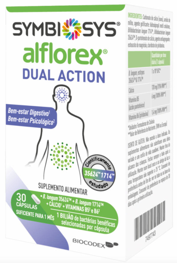 Symbiosys Alflorex Dual Action (30 Cápsulas)
