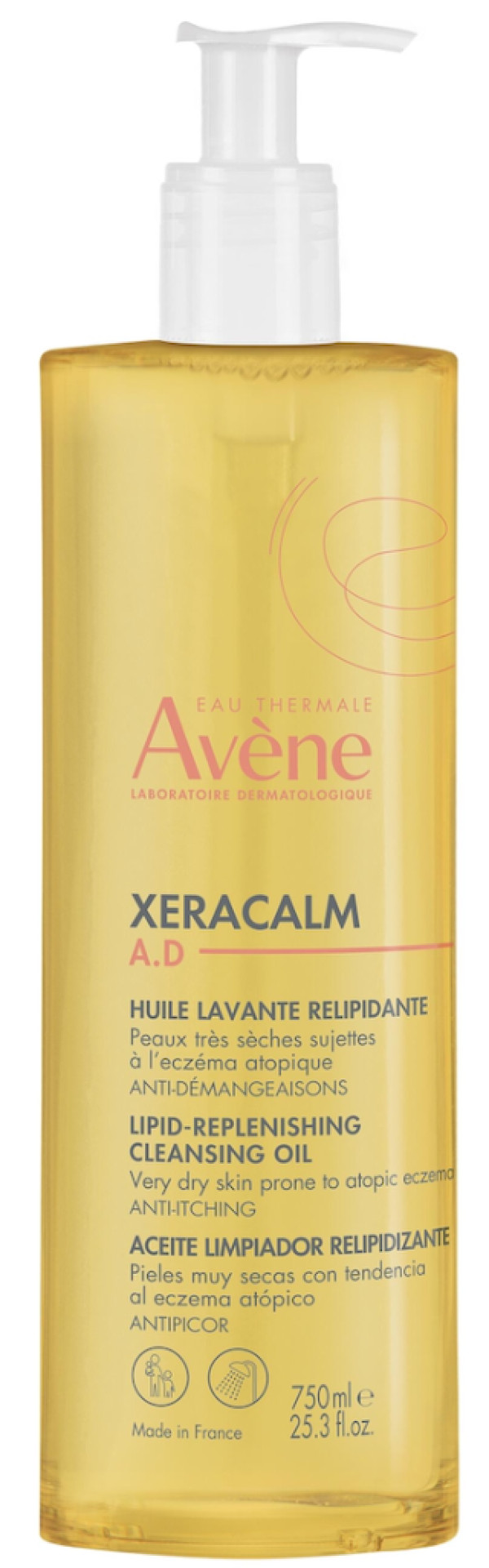 Avène Xeracalm A.D. Óleo Limpeza Relipidante 750ml