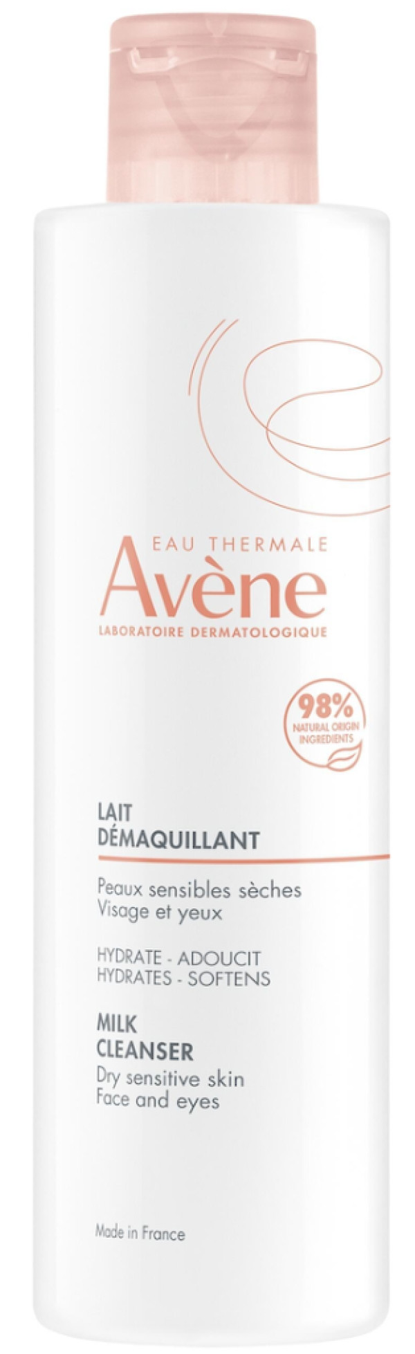 Avène Leite Limpeza Desmaquilhante 200ml