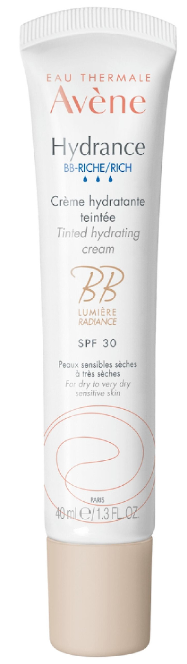 Avène Hydrance BB com Cor Rico SPF30 40ml
