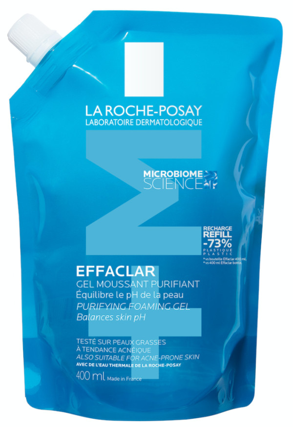 La Roche-Posay Effaclar +M Gel Espuma Purificante Recambio 400ml